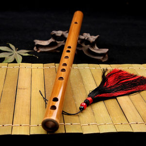 舒怀乐器（shuhuai）短笛无膜孔素色苦竹笛子迷你便携初学入门横