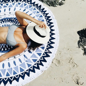泰国旅行出国非用品装备神器旅游创意便携套装女 圆形沙滩垫