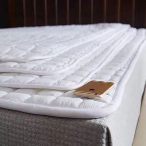 五星级酒店床垫保护垫可水洗宾馆保护垫席梦思床护垫薄款家用软垫