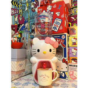 hellokitty猫饮水机迷你小型可爱桌面家用宿舍寝室办公室儿童卡通