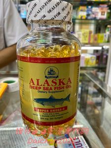 澳门香港美国ALASKA阿拉斯加深海鱼油ATLANTIC鱼肝油300粒