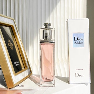 法国直邮Dior/迪奥Addict粉色魅惑女士清新EDT淡香水50ml-100ml