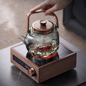 玻璃煮茶壶高档煮茶器家用泡茶壶2024新款烧水壶电陶炉养身壶单壶