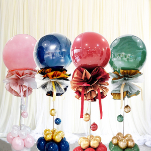 气球立柱路引学校开学商场开业店庆4s店展厅六一节装饰场景布置品