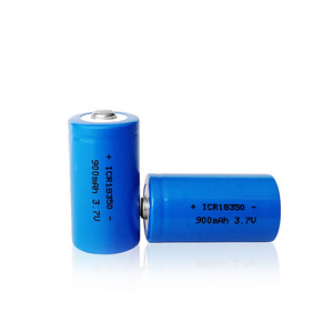 18350锂电池果汁杯强光手电筒电动牙刷900mah充电锂电池 发热服