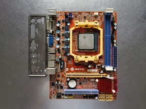 AMD四核板U套装 四核A8-5600K + 梅捷FM2主板