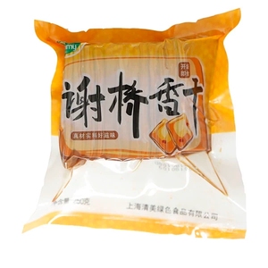 上海清美推荐特产豆制品谢桥香干250g厨房食材发江浙沪皖