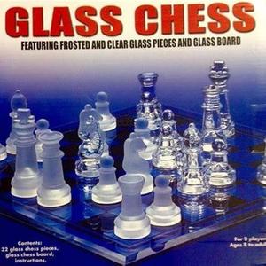 国际象棋水晶棋子普通国际透明象棋 大中小号 galss chess玻璃