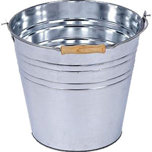 聚远JUYUAN铁桶白铁皮桶提水桶加厚铁皮桶圆桶提水桶10个起售企业