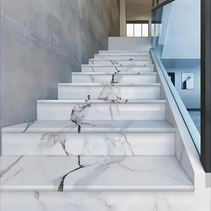 佛山楼梯1.2米踏步瓷砖梯级弧边全釉一体式台阶定做加工防滑耐磨