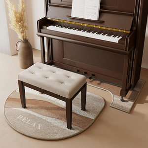 立式钢琴地毯专用隔音垫消音减震地垫家用加厚钢琴凳垫子降噪脚垫