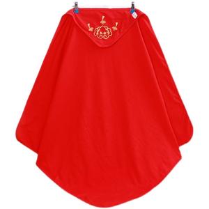 襁褓巾 婴儿包巾宝宝新生儿产房包被纯棉出院红色红布单加厚薄款