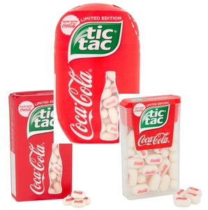 英国Tic Tac Coca Cola Cherry Mixers Sweets可口可乐糖果樱桃