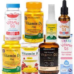 英国Holland Barrett Vitamin维生素D D3 BetterYou Calcium Kids