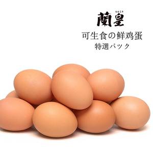 30个装日本兰皇鸡蛋生食鸡蛋新鲜溏心日料寿喜锅生吃无菌鸡蛋顺丰