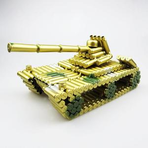 品模型工艺子弹壳摆件坦克纪念退伍军人飞机弹壳礼物装饰金属创意