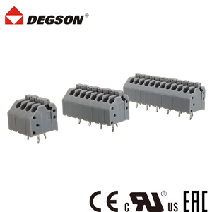 DEGSON高正高松DG250-3.5弹簧式免螺丝PCB接线端子KF250/PTSA 1,5