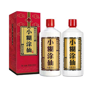 小糊涂仙普仙52度浓香型白酒500ml*1瓶装粮食酒国产优质口粮酒