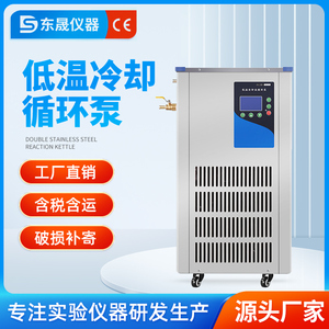 东晟 低温冷却液循环泵实验室数显恒温水浴槽制冷却水反应循环机