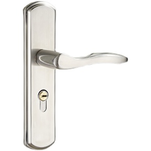 轻奢木门把手室外门锁家用通用型卧室门锁房间室内复合实木门锁具