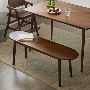 长条凳餐椅餐桌实木长凳椅子长板凳现代连凳长椅家用卧室床尾凳