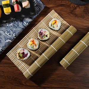寿司卷帘制作工具青皮竹帘做海苔寿司紫菜包饭包饭团的专用帘神器