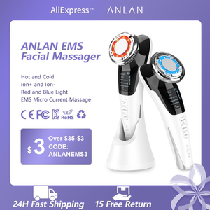 ANLAN EMS Facial Massager LED Light Face Lifting Skincare Wr