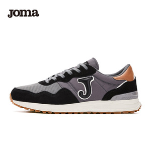 JOMA荷马跑步鞋男女鞋冬季新款反毛透气轻便减震增高复古运动鞋子