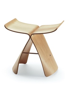 丹麦蝴蝶凳换鞋凳个性简约北欧装饰椅子创意Butterfly Stool矮凳
