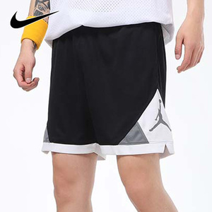 Nike耐克AJ乔丹Jordan速干篮球短裤运动训练宽松男女五分裤CV3087