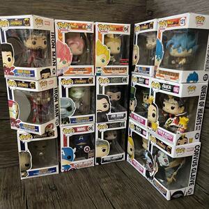 正版FunkoPop漫威爱丽丝龙珠悟空大头手办限定周边收藏桌面摆件