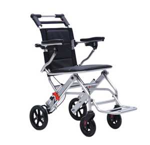金昌达轮椅超轻小巧折叠轻便轮椅可上飞机瘫痪老人老年代步手推车