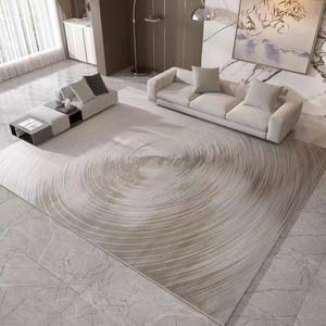 高密度现代简约意式轻奢北欧极简家用卧室床边沙发丙纶机织地毯