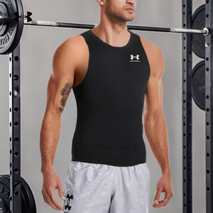 UA安德玛紧身背心男子夏季新款运动服弹力健身训练背心透气紧身衣
