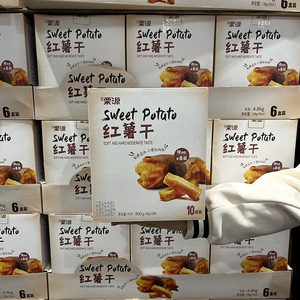 COSTCO 代购栗源红薯干原切烤制红薯条独立包装 800克/盒（10袋）
