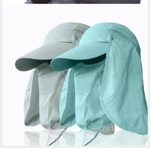 打扫卫生帽子 防灰尘帽防晒。收割机专用面罩面具农用化工