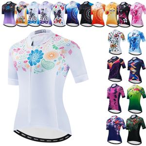 Weimostar Flower Cycling Jersey Women Pro Team Bicycle Cloth