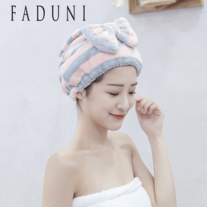 日本干发帽女超强吸水速干毛巾包头巾擦头发神器成人洗头长发浴帽