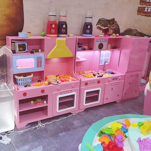 游乐设备过家家桌子儿童乐园仿真厨房设施淘气堡煮饭做饭游戏屋