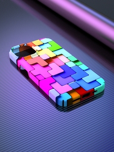 新款彩色磁吸俄罗斯方块适用于iPhone15promax手机壳14plus积木苹果13梦幻12酷炫11童年xsxr创意全包7p8p保护