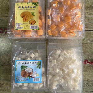 越南芒果软糕椰子糕进口零食糖果风味休闲小食品网红小吃400g独立