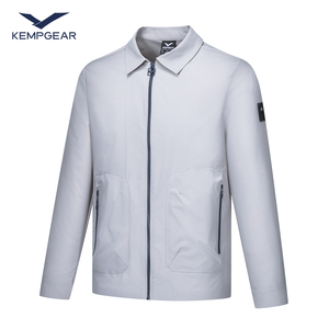 KEMPGEAR凯蒙戈尔2023春季新款户外运动男士弹力夹克薄款翻领外套