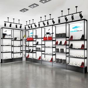 鞋店鞋架展示架 组装店铺简易精品可拆卸高跟鞋鞋架落地商场货架