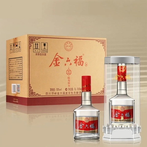 金六福福寿双全/福禄/T20/福运浓香型白酒50度500mlX6瓶整箱礼盒