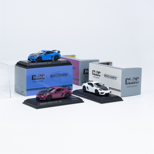 Minichamps/迷你切 1:64 保时捷 Cayman GT4RS  合金汽车模型