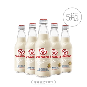 5瓶装泰国进口哇米诺原味豆奶黑芝麻谷物泰式营养植物蛋白早餐奶