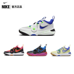 新款Nike耐克儿童鞋男女童魔术贴防滑耐磨休闲篮球鞋运动鞋儿童鞋