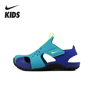 正品Nike耐克夏季儿童凉鞋男童女童鞋宝宝包头飞机洞洞运动沙滩鞋
