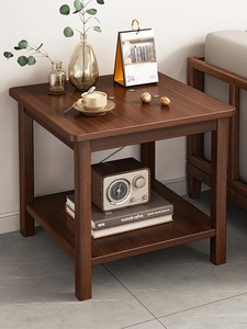 沙发边几客厅家用新中式小桌子小户型床头实木方桌简易小茶几桌子