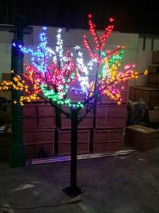led樱花树灯仿真发光树灯户外节日装饰彩灯新年亮化景观庭院树灯